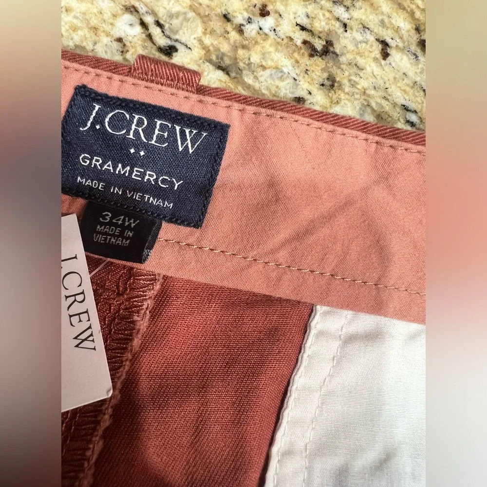 J. Crew Gramercy Shorts in Old Red 34W